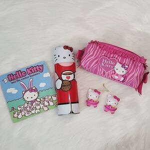 Sanrio Hello Kitty Kawaii Anime Cat Bundle Travel Cup Book Ornaments Bag 2011-12